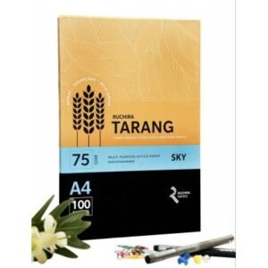 Ruchira Tarang Color Multipurpose office paper | Colour 75 GSM Copier/Photostat Paper | Blue Colour 1 Ream - 500 sheets