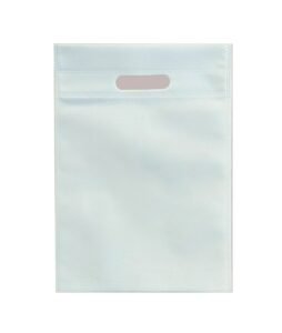 Customize Non Woven D Cut Carry Bags Size 8 inch x 10 inch | Eco Friendly Carry bags - 1 KG.