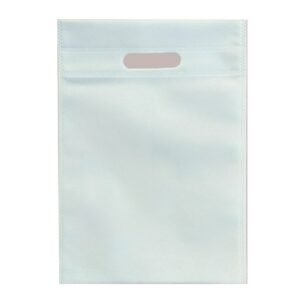 Customize Non Woven D Cut Carry Bags Size 8 inch x 10 inch | Eco Friendly Carry bags - 1 KG.