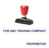 Self Ink Rubber Stamps