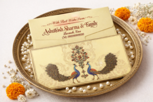 Premium Finish Designer Shagun Wedding Envelope