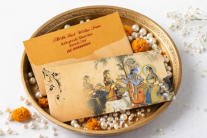 Premium Finish Designer Shagun Wedding Envelope