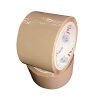 self Adhesive 3 inch Packing Tape roll (Set of 1 roll) Brown Color 70 Meter Length (72 mm Width) High Strength Adhesive Tape, Very Useful for Box Packaging & shippong Work (1)