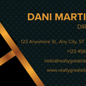 Company Textile Visiting Card - 200 Cards