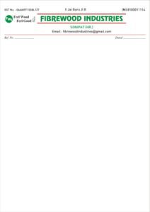 Company Letter Head | Three Colour Screen Printing - 1 Copy