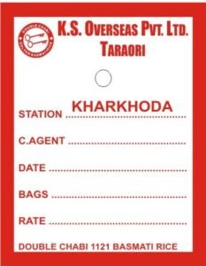 Paddy Tag - Single Colour Printing - Pack of 125000 Tag