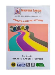 Inklusive Self-Adhesive Labels ST- 4 - Pack of 100 Sheets