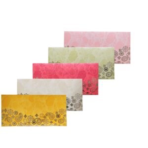 Multicolor Designer Shagun Wedding Envelope