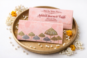 Pink Colour Designer Shagun Wedding Envelope