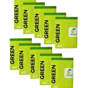 Century Green Copier Paper - A4 Size, 70 GSM 500 Sheets 10 Reams