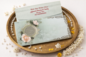 Premium Finish Designer Shagun Wedding Envelope