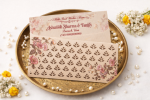 Premium Finish Designer Shagun Wedding Envelope