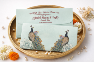 Premium Finish Designer Shagun Wedding Envelope