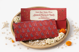 Royal Red & Gold Shagun Envelopes – Perfect for Every Celebration