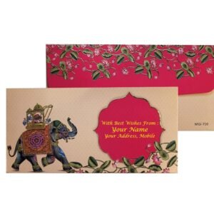 Personalized Gift Shagun  Envelopes – Perfect for Weddings & Festivals