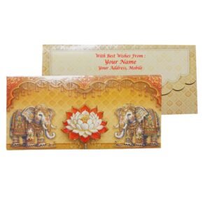Traditional & Elegant Shagun Envelope for Weddings & Festivals .