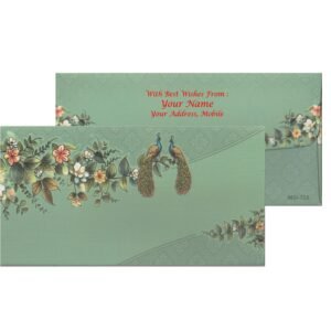 4. Luxury Peacock Theme Money Envelopes – Premium Quality Finish...