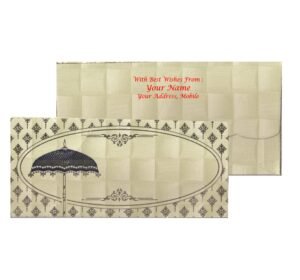 Regal Designer Umbrella Shagun Envelope:..