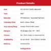 14x24 polyfoam calendar product details