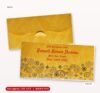 Yellow Colour Designer Shagun Wedding Envelope