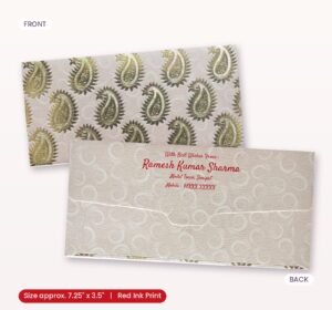 Pink Colour Designer Shagun Wedding Envelope
