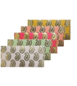 Multicolor Designer Shagun Wedding Envelope