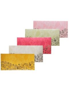 Multicolor Designer Shagun Wedding Envelope
