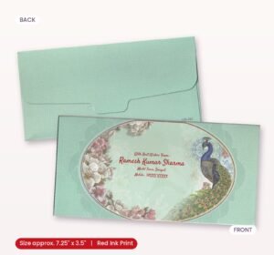 Premium Finish Designer Shagun Wedding Envelope