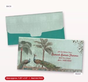 Premium Finish Designer Shagun Wedding Envelope M-250