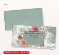 Premium Finish Designer Shagun Wedding Envelope