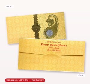 Beautifully Designed, Perfectly Crafted Shagun Envelopes cream colour