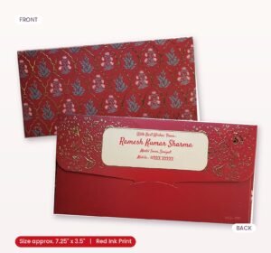 Royal Red & Gold Shagun Envelopes – Perfect for Every Celebration