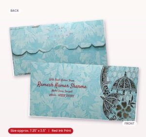 Elegant Blue Shagun Envelopes – A Symbol of Tradition & Luxury"