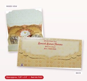 Traditional & Elegant Shagun Envelope for Weddings & Festivals .