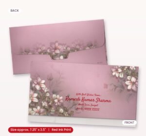 Soft Pink Elegance! A Stylish Way to Share Love and Blessings."