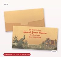 Traditional Peacock & Elephant Shagun Envelopes...