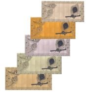 Krishna Theme Multi-Color Shagun Envelope Set....
