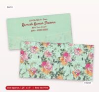 Premium Finish Designer Shagun Wedding Envelope
